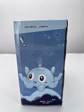 Jiosdo Baby Bath Toys, Octopus Spray Water Light Up Bath Toys, Automatic Induction Water Toys, Bath time shower Bathtub toys Gifts for Toddlers Girls BoysBlue