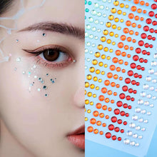 1225pcs Face Gems Stickers,Self-Adhesive Diamonds Rhinestones Luminous Face Jewels for Women Kids Girl Temporary Makeup Nail Eye Belly Arm Body Gemstone Decoration Festivals Halloween Christmas Party