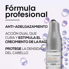 LOral Professionnel  Advanced Dual-Action Scalp & Anti-Thinning Hair Treatment, For Denser Looking Hair with More Body, Serie Expert Aminexil, 10X6 ml