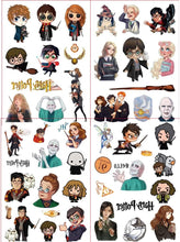 Gryffindor Temporary Tattoos for kids(8sheets) Birthday Themed Party Supplies Decoration Favors Cute Sticker Tattoos Gift for Boys Girls