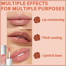 Plumping Lip Oil, Lip Plumper, Lip Glow Oil Moisturizing Lip Oil Long Lasting Nourishing Lip, Hydrating Lip Gloss Tint Lipstick for Women, Glitter Shine Liquid Lipstick Makeup Cosmetic (3)