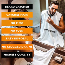 Groomarang Beard Shaving and Clippings Catcher Bib KIT1 Units