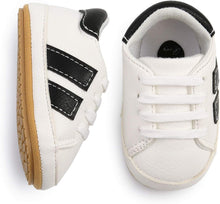 RVROVIC Baby Boys Girls Sneakers Anti-Slip Oxford Loafer Flats Infant Toddler PU Leather Soft Sole Baby Shoes