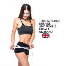 Dual Sided Durable Measuring Tape for Body and waist Measure includes free BMI weight control app and eBook, Clothes Fabric Sewing Tape Made Of Flexible Fiber Glass