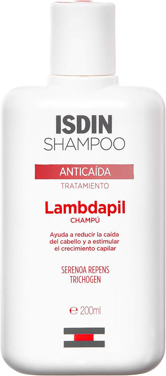 ISDIN Lambdapil Anti-Hair Loss Shampoo (200ml)  Helps reduce excessive hair loss and stimulate follicle growth