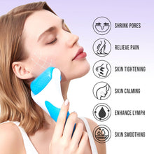 Ice Roller for Face, Eye, Puffiness, Migraine, Pain Relief and Minor Injury, Teenitor Ice Face Roller Massager Cold Facial Roller Freezer Tighten Skin Care