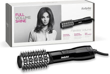 BaByliss Flawless Volume Hot Air Brush, Ionic, Dry and Style, 38mm Titanium-ceramic barrel