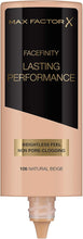 Max Factor Lasting Performance Long-Lasting Liquid Foundation - 106 Natural Beige, 35 ml