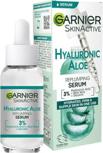 Garnier SkinActive Hyaluronic Aloe Super Serum, Replumps & Hydrates Skin Up To 10 Layers Deep, With 3% Hyaluronic Acid Aloe Vera & Glycerin, 30ml