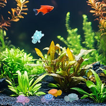 LFNFNN 50 Pcs Mini Resin Turtles, Miniature Sea Turtles Luminous Tiny Sea Turtle Figures Small Sea Turtles Marine Animals Miniature Turtles Mini Figures for Garden Fish Tank Aquarium Dollhouse Decor