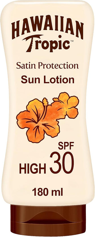 HAWAIIAN TROPIC - Satin Protection  Sun Lotion with Mango and Shea Butter SPF 30  180 ml