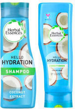 Herbal Essences Hello Hydration Set Shampoo & Conditioner with Coconut Scent. Bundle 2 x 400 ml