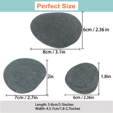 Hisredsun 16 Pcs Painting Rock,pebbles for Arts and Craft Painting,Smooth Large Pebbles for painting,Natural river Stone 5-8cm