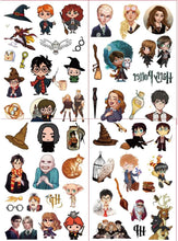 Gryffindor Temporary Tattoos for kids(8sheets) Birthday Themed Party Supplies Decoration Favors Cute Sticker Tattoos Gift for Boys Girls