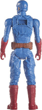 Marvel Avengers Titan Hero Series Captain America 12 Action Figure, Blue