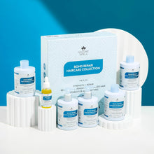 Nature Spell Bond Repair Haircare Collection - Restores & Strengthens Damaged Hair - 6 Step Routine  Bond Repair Shampoo and Conditioner, Bond Builder, Leave In Conditioner, Hair Mask, Bond Hair Oil