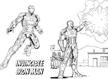 Marvel Super Hero Colouring