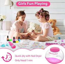 LemonDream Kids Nail Polish Sets,Gifts for Girls Nail Varnish Sets,Nail Art Kit kids Makeup Sets Girls Toys Age 7 8 9 10 11 12 for Birthday Present Christmas Party