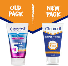 Clearasil Multi-Action 5 in 1 Cleansing Wash, Targets 5 Skin Concerns