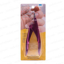 MELODYSUSIE Nail Clippers Tip Cutters for Acrylic False Fake Gel Artificial Nails Rustproof Sharp Professional Manicure Pedicure Trimmer Nail Care Tools, Plum