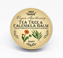 Insect Bite and Itchy Skin Relief, Vegan and Naturally Soothing Balm with Calendula and Tea Tree