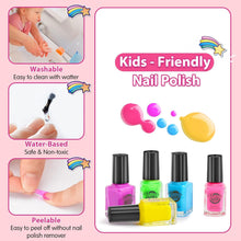 LemonDream Kids Nail Polish Sets,Gifts for Girls Nail Varnish Sets,Nail Art Kit kids Makeup Sets Girls Toys Age 7 8 9 10 11 12 for Birthday Present Christmas Party