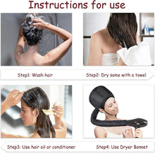 Hadio Bonnet Hood Hair Dryer for Home & Salon Use, Portable Hair Dryer Cap for Deep Conditioning & Heat Therapy, Ideal Hair Steamer for Healthy Hair - Hooded Dryers for Hairdressing and Styling