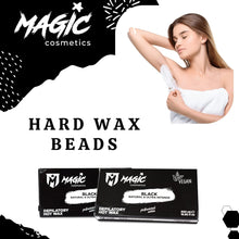 Magic Cosmetics Professional Block Hard Wax 500g  Painless Hair Removal of Full Body and Face  Vegan  100% Natural Less Pain Wax  for Women and Men  BLACK