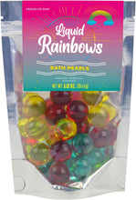 Gift Republic Liquid Spirit Rainbow Bath Pearls 20-Pack Magical Tropical Scent Multicoloured