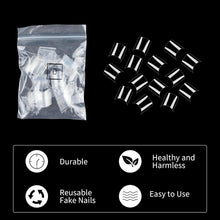 False Nails Tips 500Pcs Acrylic Nail Art Short French Fake Nails Half Cover Clear False Nails Kits Press on for Women Girls