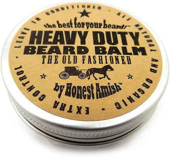 Honest Amish - Heavy Duty Beard Balm - 2 Ounce - Beard Conditioner