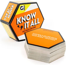 Ginger Fox Know It All Travel-Sized Family Card Game  Fast-Paced Trivia Quiz for Ages 8+  Easy Way To Entertain The Kids  Great Gift Idea For Nights In