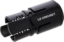 Le Creuset Air-Tight Champagne And Sparkling Wine Stopper, Fizz and Flavour Preserver, Anti-Leak, Model SW106, Black, 59140010007001, Medium