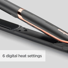 BaByliss Smooth Pro 235 Hair Straighteners, Ionic, Salon performance, Controlled heat, 6 settings, Ceramic plates