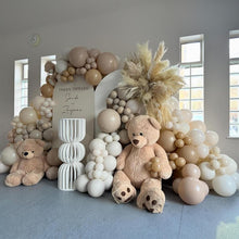 Jobkoo White Sand Balloons, 12 Inch 30 Pcs Beige Balloon Boho White Latex Cream Balloons Matte Off White Sand Neutral Helium Balloons for Birthday Wedding Baby Shower Anniversary Party Decorations