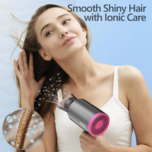 Hair Dryer Travel Hairdryers for Women Men-DEWILY Powerful Foldable Ironic Hair Dryers for Curly Hair and Straight HairSmall Blow Dryer for Women Men, Fast Drying