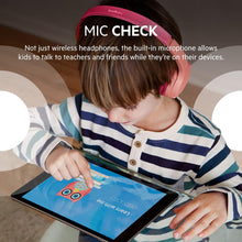 Belkin SoundForm Mini Kids Wireless Headphones with Built in Microphone, On Ear Headsets Girls and Boys For Online Learning, School, Travel Compatible with iPhones, iPads, Galaxy and more - Pink