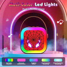 Braxel Karaoke Machine 2 Microphones, Spider Microphone for Kids Toys for 3-12 Year Old Boys Gifts Kids Microphone Boys Toys Age 3-9 Teenage Boy Gifts for 3-10 Year Old Boys Girls