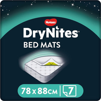 Huggies DryNites Disposable Bed Mats, 7 Mats