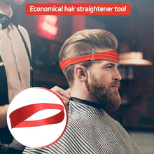 Neckline Shaving Template Curved Silicone Haircut Bands Hair Trimming Guide for Men Hair Cutting Tool Haircut Template for Men DIY HomeRed