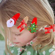 12PCS Christmas Hair Clip,Cute Hairpins For Kids Christmas Girls Hair Accessories Christmas Tree Bells Santa Snowman Elk Hair Clips Children's Christmas Gifts Hair Clips For Kids And Adults