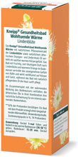 Kneipp Health Bath Soothing Warmth - Bath Oil with Valuable Extract of Linden Blossom & Natural Essential Oils from Orange & Cedar Wood - Soothing on Body & Mind - 100 ml