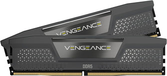 CORSAIR VENGEANCE DDR5 RAM 32GB (2x16GB) 6000MHz CL36-44-44-96 1.35V AMD EXPO Intel XMP 3.0 Computer Memory  Grey (CMK32GX5M2E6000Z36)