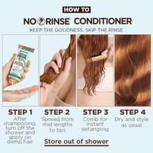 Garnier Ultimate Blends Coconut & Aloe, Hydrating No-Rinse Conditioner, For Normal Hair, 100% Vegan Formula, 200ml