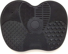 Make-up Brush cleaner made Of Silicone/Multiple Rugged Patterns and Has Strong suctions [ Size : Small  Colour : Black ]