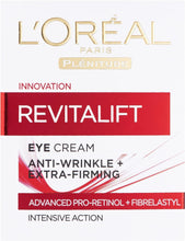 L'Oreal Revitalift Anti-Wrinkle Eye Cream, Mix (Packaging may vary), 15 ml (Pack of 1)