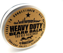 Honest Amish - Heavy Duty Beard Balm - 2 Ounce - Beard Conditioner