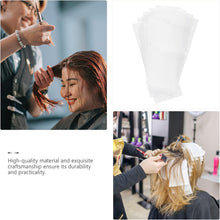 Lurrose Hair Dye Tools 50 Sheets Hair Highlighting Strips Paper Hair Styling Tint Paper Dyeing Paper