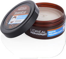 L'Oreal Men Expert Matt Clay Barber Club, Matte Molding Clay Hair Styling, 75 ml