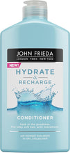 John Frieda Hydrate & Recharge Conditioner 250 ml, Hydrating Conditioner for Dry, Damaged Hair